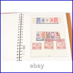 France, Collection De 1940 À 1956 Timbres Neufs Dans Album Lindner Cote Élevée