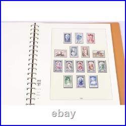 France, Collection De 1940 À 1956 Timbres Neufs Dans Album Lindner Cote Élevée