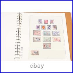 France, Collection De 1940 À 1956 Timbres Neufs Dans Album Lindner Cote Élevée