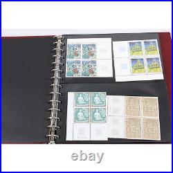 France Collection De Paires Blocs De 4/6/8 Coins Datés Modernes, Album Safe