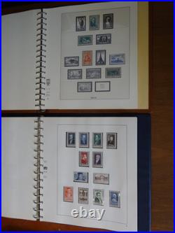 France Collection TP Neufs 1849 à 1969 4 albums (1 double 1938/59) N avant 38