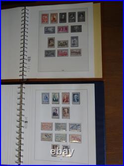 France Collection TP Neufs 1849 à 1969 4 albums (1 double 1938/59) N avant 38