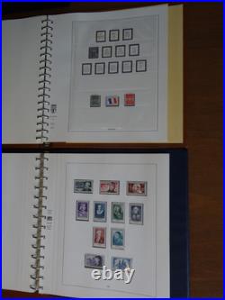 France Collection TP Neufs 1849 à 1969 4 albums (1 double 1938/59) N avant 38