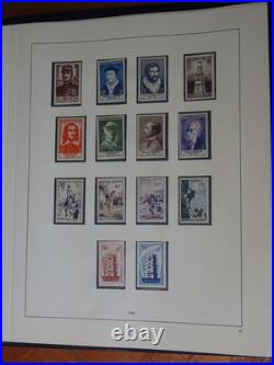 France Collection TP Neufs 1849 à 1969 4 albums (1 double 1938/59) N avant 38
