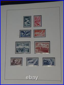 France Collection TP Neufs 1849 à 1969 4 albums (1 double 1938/59) N avant 38