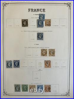France Collection Timbres 1849 A 1977 Obliteres, Neufs, Poste + Poste Aerienne +