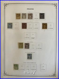 France Collection Timbres 1849 A 1977 Obliteres, Neufs, Poste + Poste Aerienne +