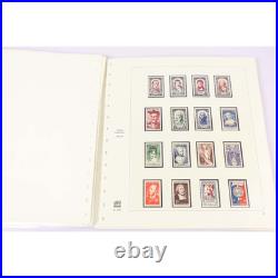 France, Collection Timbres Neufs/oblitérés 1940 A 1957 Feuilles Safe Cote 4300