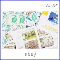 France Lot 100 Timbres Lettres Vertes 20g Validités Permanentes