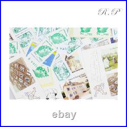 France Lot 100 Timbres Lettres Vertes 20g Validités Permanentes