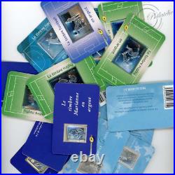 France, Lot De 50 Timbres Autoadhésifs 5 Neufs En Argent, Valeur Faciale 250