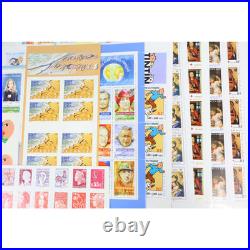 France Lot De Carnets De Timbres En Euros Neufs Valeur Faciale De 282 Euros