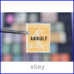 France Lot De Cours D'instruction, Timbres Neufs Sans Charnière Cote 1300 Euros