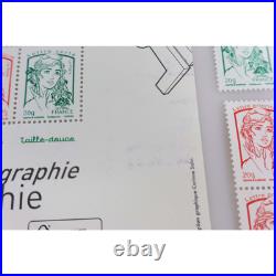 France Lot De Timbres Lettres Prioritaires Et Lettres Vertes Neufs Vf 188