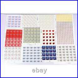 France, Lot Timbres Autoadhésifs Neufs, Feuilles Incomplètes, Faciale 188.17