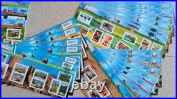 France Lot Timbres En Euros Feuillets Neuf Faciale 232 Euros