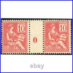 France Millésime Timbres N° 116 Neufs Emis En 1900 Signés Par Expert Chez Brun