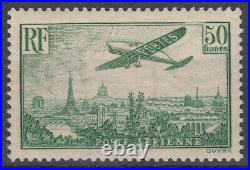 France Poste Aerienne N° 14 Neuf Gomme Infime Trace Charniere Signe Calves