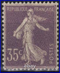 France Semeuse Chiffres Maigres N° 136 Neuve Gomme D'origine Sans Charniere