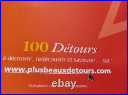 France Timbres Lot De 8 Carnets Collector Détours De France Tirage 250 Ex