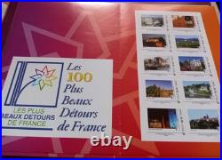 France Timbres Lot De 8 Carnets Collector Détours De France Tirage 250 Ex