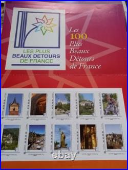 France Timbres Lot De 8 Carnets Collector Détours De France Tirage 250 Ex