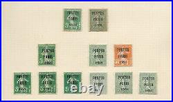France Timbres Preobliteres N°24-25-26 Etc. Nsg Tb Voir Scan