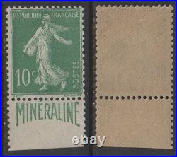 France Type Semeuse /1924-26 Mineraline # 188a / / Cote ++500.00