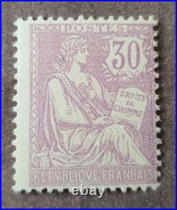 France Y&T 128 Mouchon NEUF/MNH Signé Calves+Certificat Cote 1050