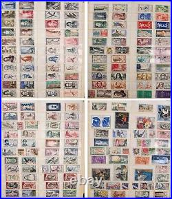 France blocks of 4+pairs 1944-1976 and singles 1928-1976, MNH, album 46 pages