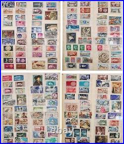 France blocks of 4+pairs 1944-1976 and singles 1928-1976, MNH, album 46 pages