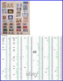 France blocks of 4+pairs 1944-1976 and singles 1928-1976, MNH, album 46 pages