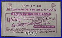France carnet Neuf Marianne Muller 1011B-C25 cote 420 série 2-58