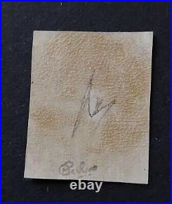 France classique 43B trace de charnière signé Calves gomme d'origine Rare