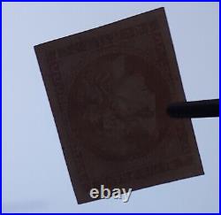France classique 43B trace de charnière signé Calves gomme d'origine Rare