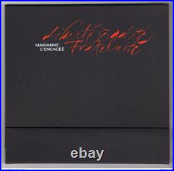 France-coffret Marianne L'engagee-10 Blocs Feuillets Non Denteles-salon Automne