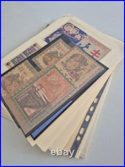 France collection sur le thème anti tuberculeux dont carnets, TP grand format France collection sur le thème anti tuberculeux dont carnets, TP grand format