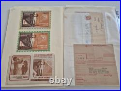 France collection sur le thème anti tuberculeux dont carnets, TP grand format