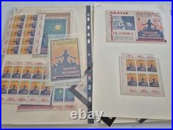 France collection sur le thème anti tuberculeux dont carnets, TP grand format