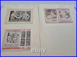 France collection sur le thème anti tuberculeux dont carnets, TP grand format
