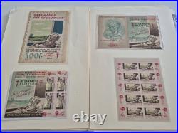 France collection sur le thème anti tuberculeux dont carnets, TP grand format France collection sur le thème anti tuberculeux dont carnets, TP grand format