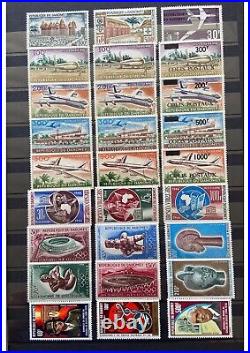 France, ex-colonies (Afrique) lot de 278 timbres pour poste aérienne, neufs