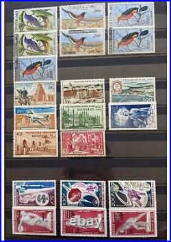 France, ex-colonies (Afrique) lot de 278 timbres pour poste aérienne, neufs