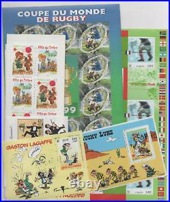 France lot 1200 timbres  à 0,46 euros ou à 3,00 francs faciale 552,00 euro