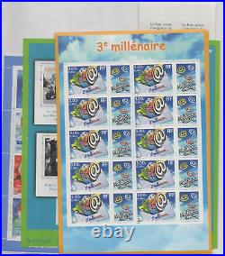 France lot 1200 timbres  à 0,46 euros ou à 3,00 francs faciale 552,00 euro