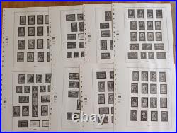France pages timbre reliure Safe Dual Années 1938 à 1959 complet Très bon état