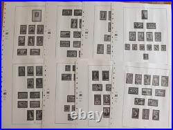 France pages timbre reliure Safe Dual Années 1938 à 1959 complet Très bon état