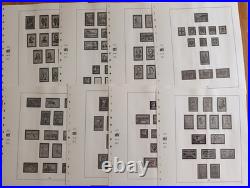 France pages timbre reliure Safe Dual Années 1938 à 1959 complet Très bon état
