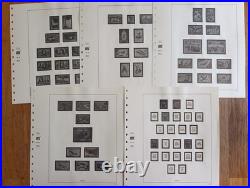 France pages timbre reliure Safe Dual Années 1938 à 1959 complet Très bon état