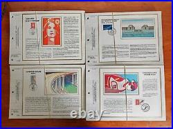 Gros Lot Collection Documents Philatéliques CEF de 1983 à 1990 env 330 doc